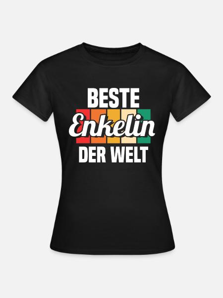 Enkelin - Frauen T-Shirt - Schwarz