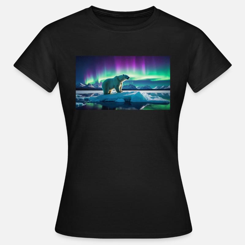 Polar bear - Women's T-Shirt - black