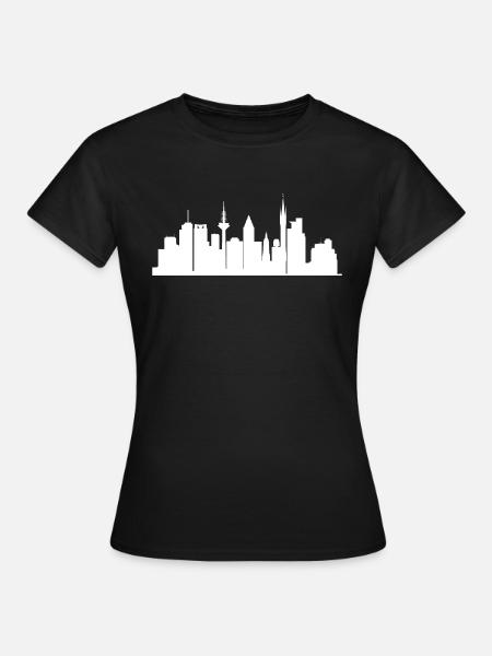 Mannheim Monnem Mannheimat - Frauen T-Shirt - Schwarz
