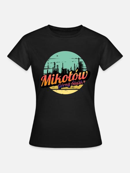 Mikołów Upper Silesia - Women's T-Shirt - black