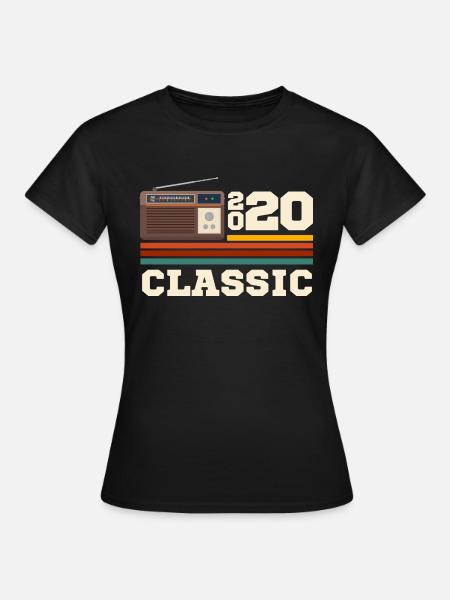 Retro-Klassiker 2020 Jubiläum - Frauen T-Shirt - Schwarz