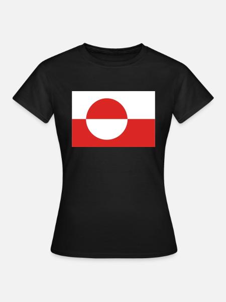 Grönland - Frauen T-Shirt - Schwarz