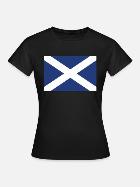 Écosse - drapeau - T-shirt Femme - noir