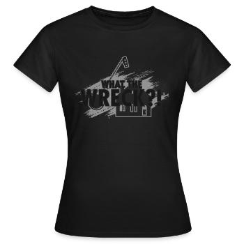 Démolition et rénovation de maisons - T-shirt Femme - noir - Devant - AI Model Female 172 dark (172cm)