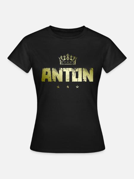 Anton - Frauen T-Shirt - Schwarz