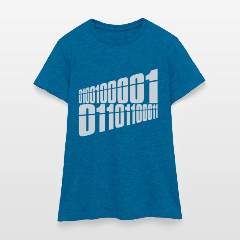 Binary Code Program Language Women's T-Shirt