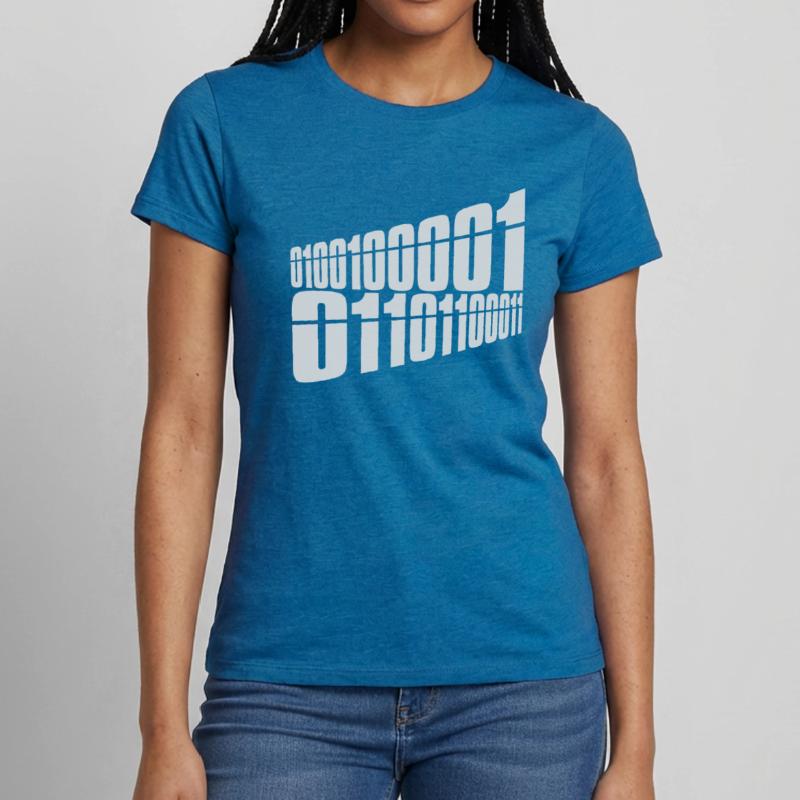 Binary Code Program Language Women's T-Shirt