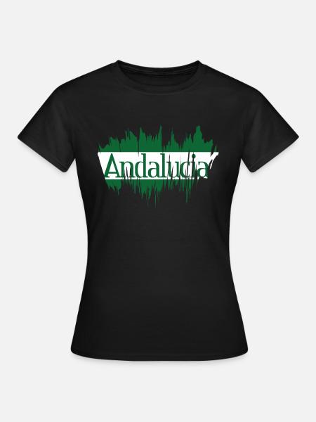 Andalucia - Frauen T-Shirt - Schwarz