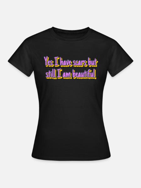 Scars - Frauen T-Shirt - Schwarz