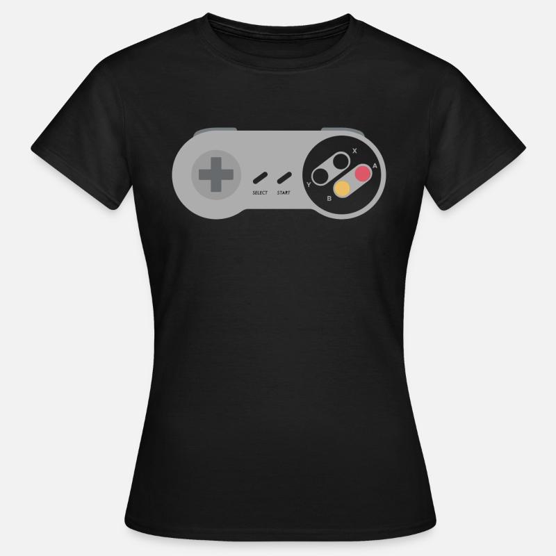Controller - Frauen T-Shirt - Schwarz