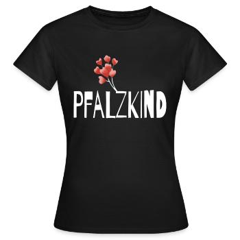 Pfalzkinder Pfalz Pfälzer Rheinland-Pfalz Weinfest - Frauen T-Shirt - Schwarz - Vorne - AI Model Female 172 dark (172cm)