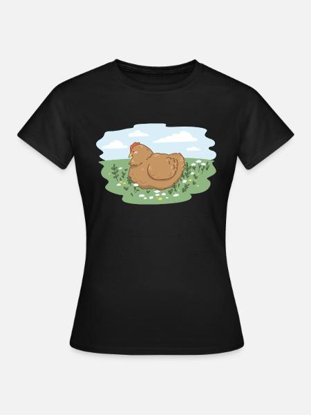 Kanaemo - Dame-T-shirt - sort