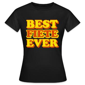 Fiete Vorname Lustiges Geschenk - Frauen T-Shirt - Schwarz - Vorne - AI Model Female 172 dark (172cm)