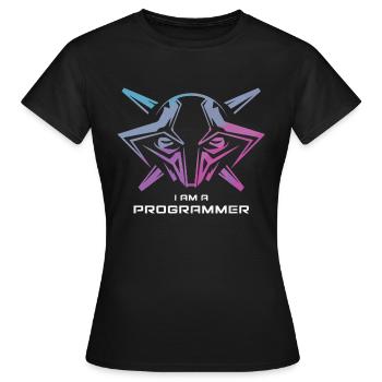 JE SUIS TECHNICIEN - T-shirt Femme - noir - Devant - AI Model Female 172 dark (172cm)