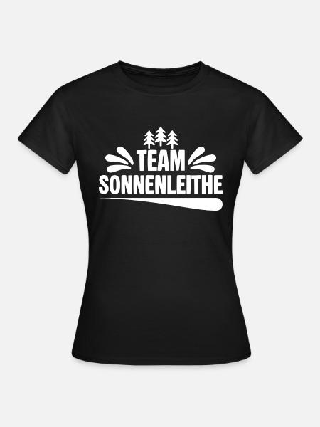 Team Schwarzenberg Sonnenleithe - Frauen T-Shirt - Schwarz