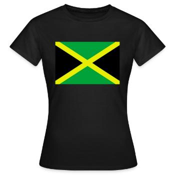 Jamaica - Women's T-Shirt - black - Front - AI Model Female 172 dark (172cm)