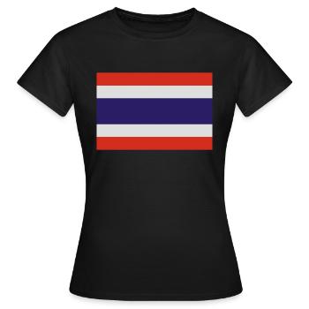 thailand - T-shirt Femme - noir - Devant - AI Model Female 172 dark (172cm)