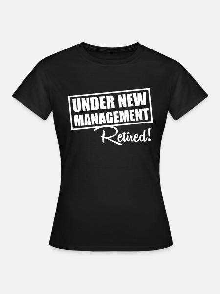 Retired - T-shirt Femme - noir