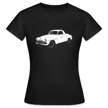 our Plymouth - Frauen T-Shirt - Schwarz - Vorne - AI Model Female 172 dark (172cm)