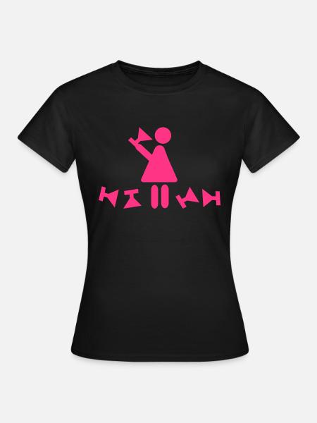 cocktail party - Frauen T-Shirt - Schwarz