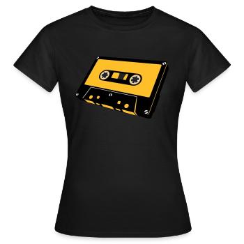 Bande - T-shirt Femme - noir - Devant - AI Model Female 172 dark (172cm)