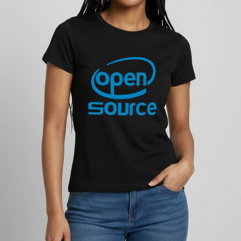 Open source Intel T-shirt Femme