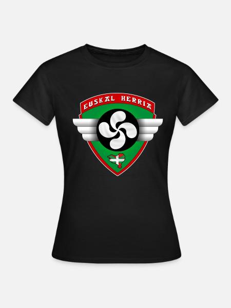 pays basque - T-shirt Femme - noir