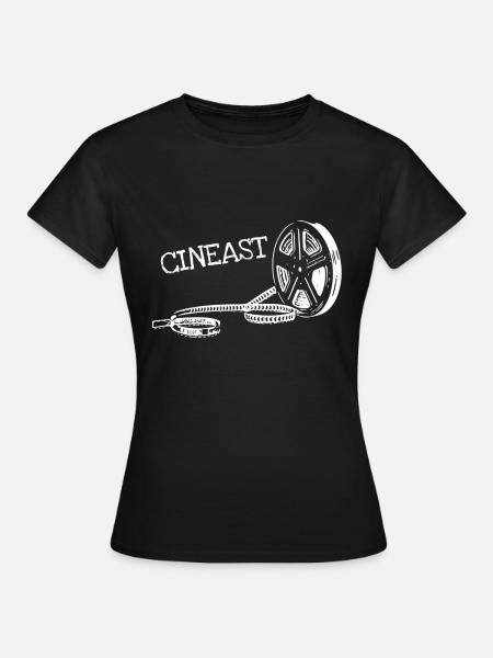 Film Liebhaber - Frauen T-Shirt - Schwarz