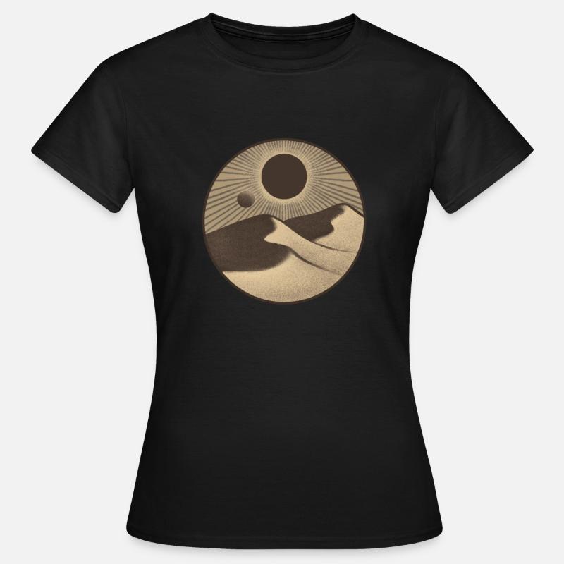 dunes - Women's T-Shirt - black