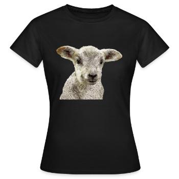 agneau - T-shirt Femme - noir - Devant - AI Model Female 172 dark (172cm)