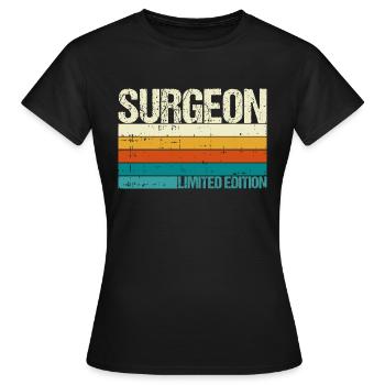 Chirurg - Frauen T-Shirt - Schwarz - Vorne - AI Model Female 172 dark (172cm)