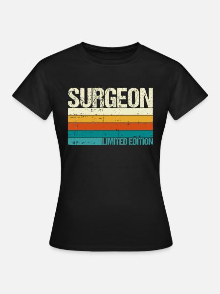 Chirurg - Frauen T-Shirt - Schwarz