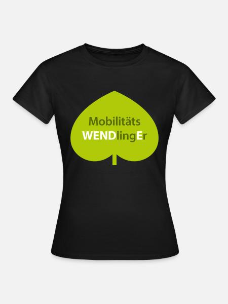 Mobilitäts WENDlingEr - Frauen T-Shirt - Schwarz