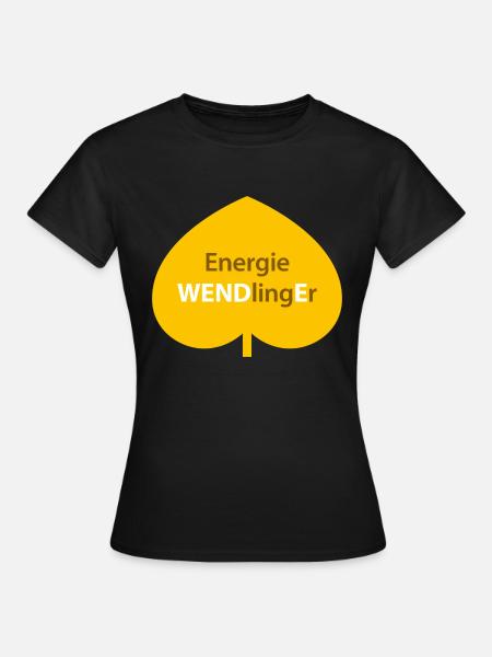 Energie WENDlingEr - Frauen T-Shirt - Schwarz