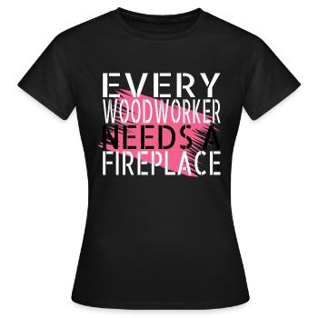 arboriculturist gift idea cutter - Frauen T-Shirt - Schwarz - Vorne - AI Model Female 172 dark (172cm)