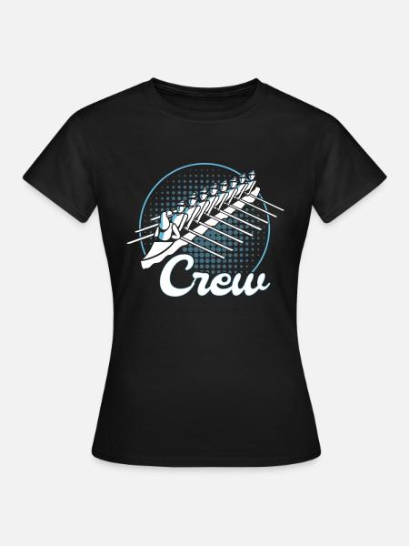 Mannschaft Rudern Ruderer Rudern Geschenk - Frauen T-Shirt - Schwarz