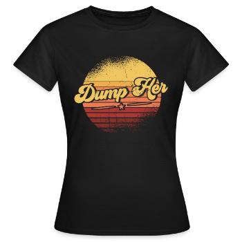 Ironie Sarcasme Sarcastique cadeau - T-shirt Femme - noir - Devant - AI Model Female 172 dark (172cm)