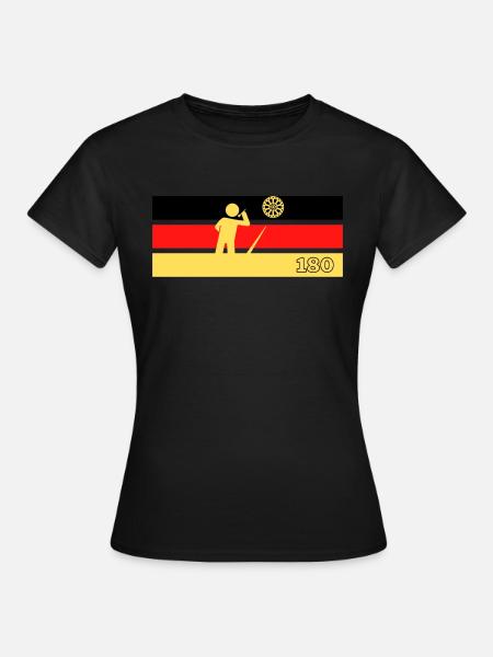180 - Frauen T-Shirt - Schwarz