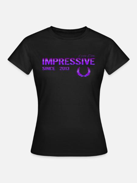 Impressive since 2013 - Frauen T-Shirt - Schwarz