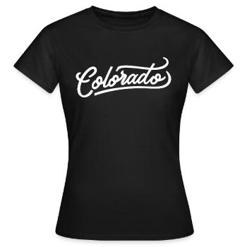 Colorado - T-shirt Femme - noir - Devant - AI Model Female 172 dark (172cm)