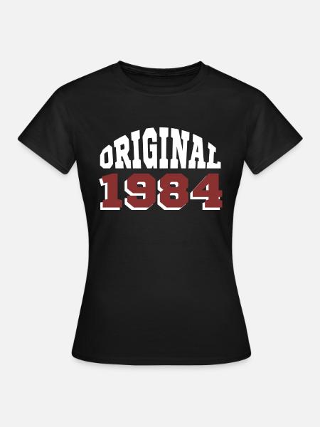 Original 1984 - Frauen T-Shirt - Schwarz