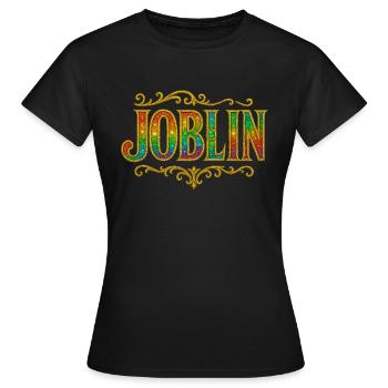 JOBLIN Paillettes Paillettes Or Paillettes 12 47 - T-shirt Femme - noir - Devant - AI Model Female 172 dark (172cm)
