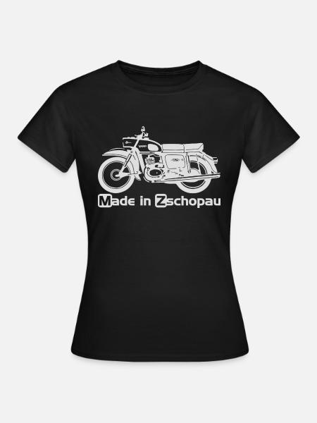 MZ ES 150 125 Trophy - Frauen T-Shirt - Schwarz