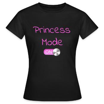 Princes Mode on Switch - Women's T-Shirt - black - Front - AI Model Female 172 dark (172cm)