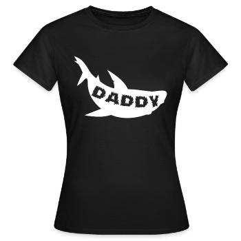 Daddy - Frauen T-Shirt - Schwarz - Vorne - AI Model Female 172 dark (172cm)