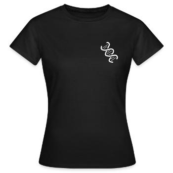 ADN génétique - T-shirt Femme - noir - Devant - AI Model Female 172 dark (172cm)