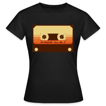 Awesome MIX Vol.1 - T-shirt Femme - noir - Devant - AI Model Female 172 dark (172cm)