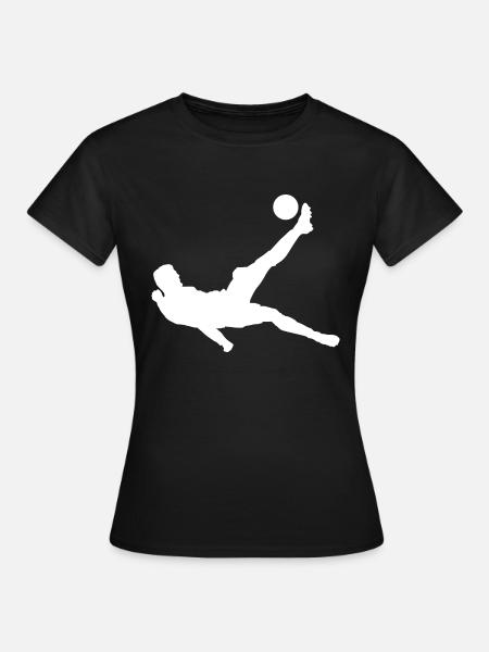 Fallrückzieher - Frauen T-Shirt - Schwarz