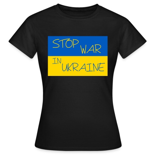 STOP WAR IN UKRAINE - Maglietta da donna