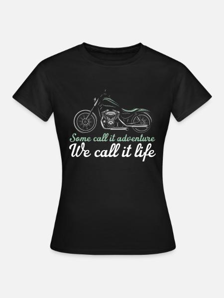 adventure - Frauen T-Shirt - Schwarz